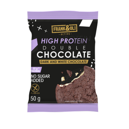 Frank & Oli Ciastko High Protein Double Chocolate 50G
